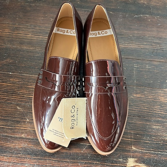 NWT Rag & Co Studded Loafers Womens 8 - Picture 2 of 5